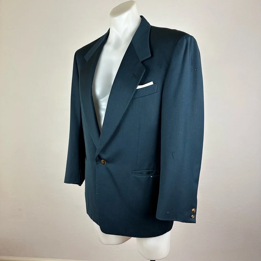 Canali Proposta mSingle Button Dinner Blazer Jacket Size 40S